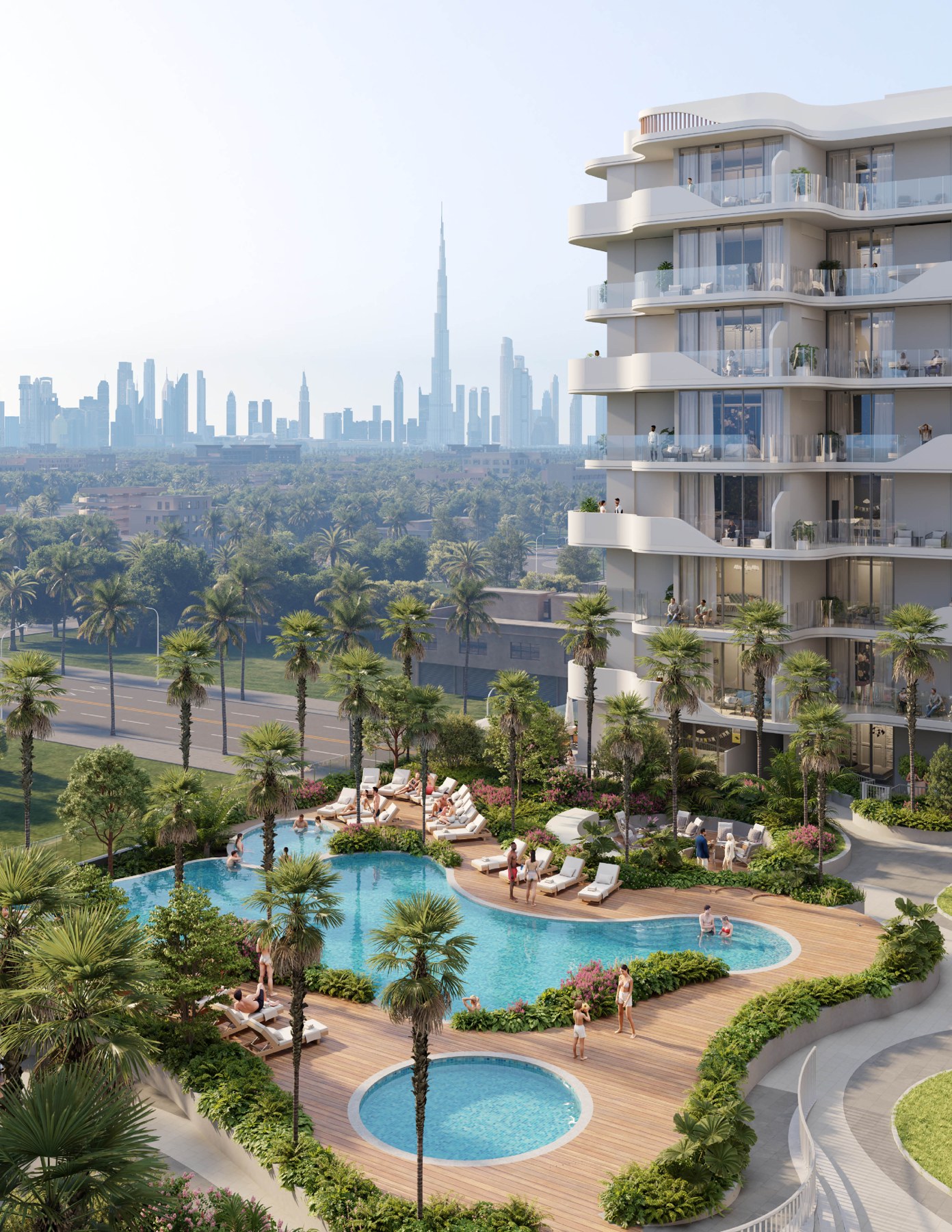 HOLM 3 residential tower in Jumeirah Garden City, Dubai, by HOLM Development